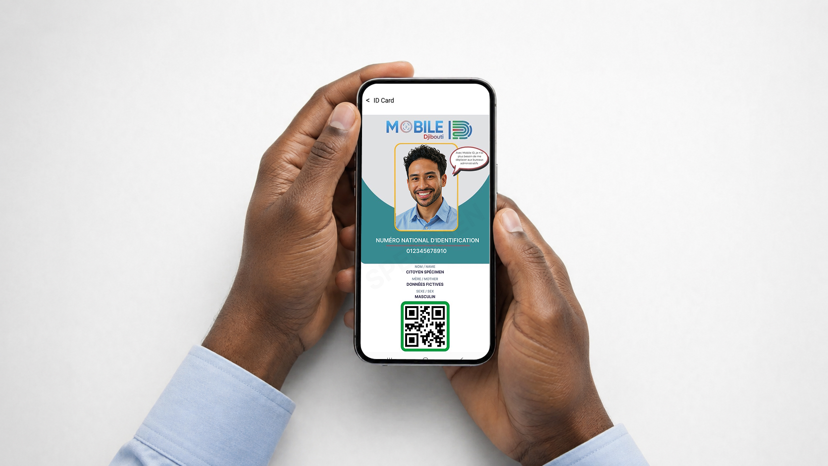 Mobile ID credential project visual